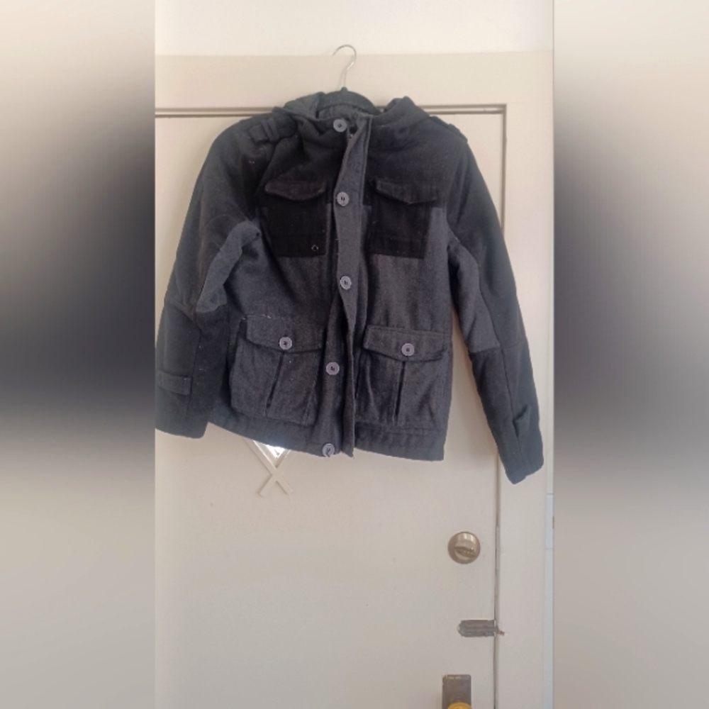 Twenty/Twenty Grey Wool Blend Jacket Women's Size Large